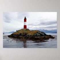 Lighthouse at the end of the world print