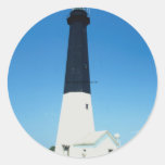 Lighthouse at Tybee Island, Georgia, U.S.A. Round Stickers