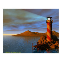 Lighthouse Bay posters by JamesDavis Lighthouse Bay posters