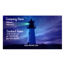 Lighthouse Beacon Business Card business cards
