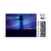 Lighthouse Beacon Postage Stamp