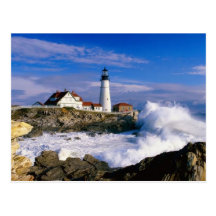 Lighthouse Beauty Post Card