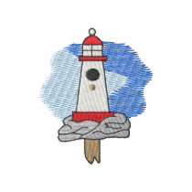 Lighthouse Birdhouse embroidered shirts