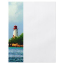 Lighthouse, Boat Nassau Bahamas Flyer Design