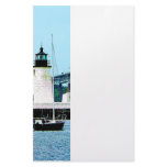 Lighthouse, Bridge and Boats, Newport, RI Custom Stationery