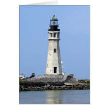 Lighthouse - Buffalo, New York Greeting Card