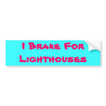 lighthouse bumper sticker