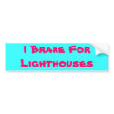 lighthouse bumper stickers