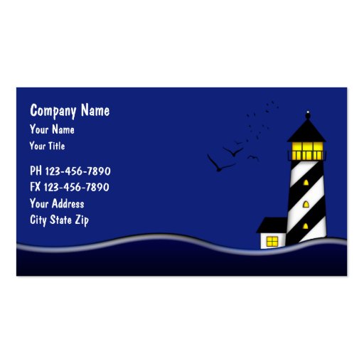 Lighthouse Business Card