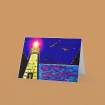 Lighthouse cards by Perlyyyy Lighthouse cards