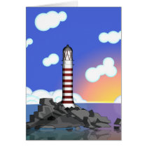lighthouse cards