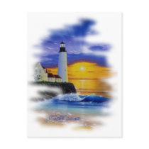 Lighthouse Dream by FishTs.com Postcards