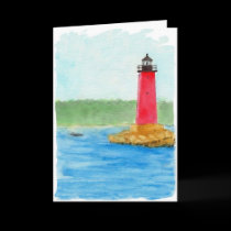 Lighthouse Father's Day Card