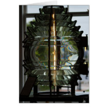 Lighthouse Fresnel Lens Greeting Card