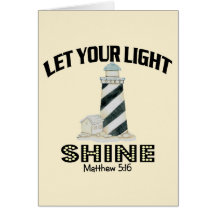 Lighthouse Greeting Card