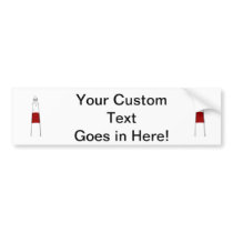 lighthouse grey white red.png bumper stickers