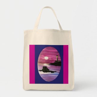 Lighthouse Grocery Tote