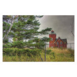 Lighthouse in the Grass Custom Stationery