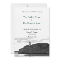 Lighthouse Invitation  - Picture