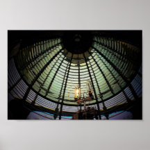 Lighthouse Lens Poster