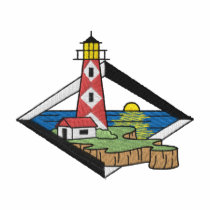 Lighthouse Logo embroidered shirts by ZazzleEmbroidery Lighthouse Logo embroidered shirts