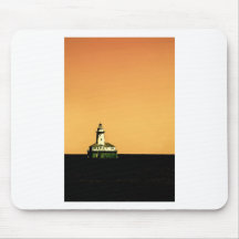 Lighthouse off Navy Pier in Chicago Mouse Pad