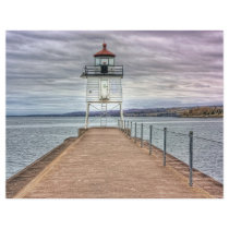Lighthouse on the Breakwall Personalized Flyer