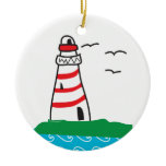 Lighthouse Ornament