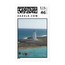 Lighthouse Photo Postage Stamp