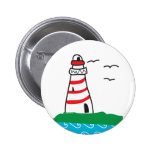 Lighthouse Pinback Buttons