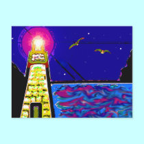 Lighthouse postcards