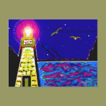 Lighthouse postcards