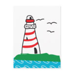 Lighthouse postcard