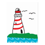 Lighthouse postcard