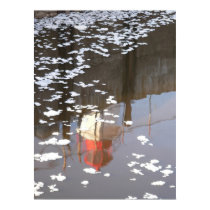 lighthouse reflection with pancake ice posters by sinisterplanner lighthouse reflection with pancake ice posters