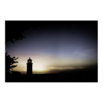 Lighthouse Sky Print