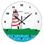 Lighthouse Wall Clock