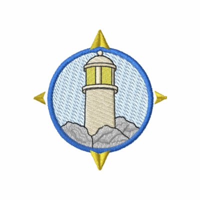 Lighthouse with compass Lighthouse with compass