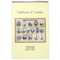 Lighthouses of Louisiana 2010 Calendar