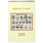 Lighthouses of Louisiana 2010 Calendar