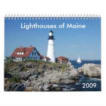 Lighthouses of Maine 2009 Calendar by rctckc Lighthouses of Maine 2009 Calendar