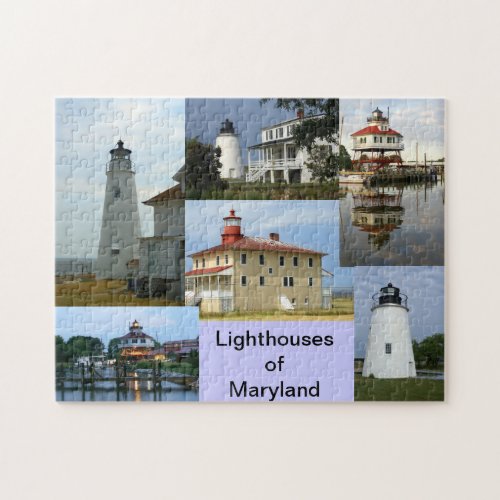 Lighthouses of Maryland puzzle