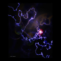 Lighting #8 : Precipice   - Fine Art Print posters