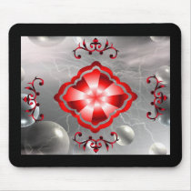 Lighting Red mousepads