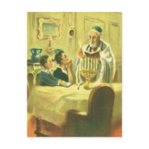 Lighting the Menorah postcards