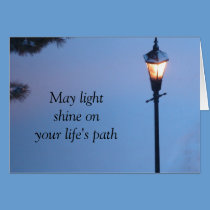 Lighting the Path of Life cards