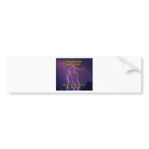 Lightning 3 bumper stickers