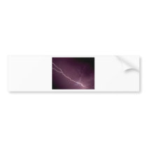 Lightning bolt bumper stickers