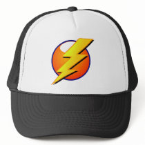 Lightning Bolt Cap Trucker Hat