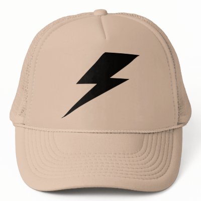 Lightning Bolt Hat by devinmoore